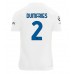 Maillot de foot Inter Milan Denzel Dumfries #2 Extérieur vêtements 2023-24 Manches Courtes